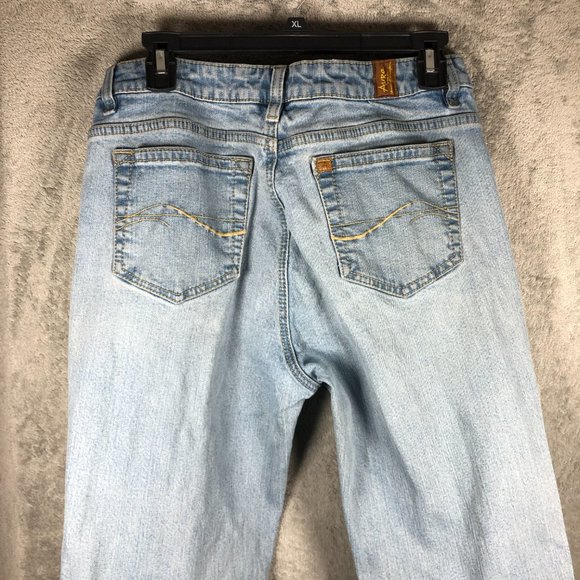 Aura Short Rise Women's 12P Denim Blue Jeans WPL 6428 - Picture 10 of 17